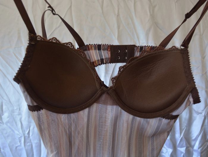 Nuisette à rayures taille M - photo numéro 4