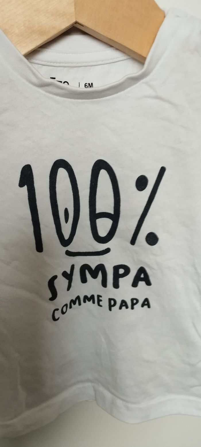 T-shirt ML garçon 6 mois Gémo - photo numéro 4