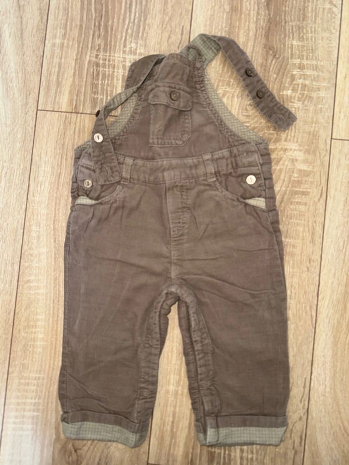 Lot de 3 salopettes/combinaisons 6 mois - photo numéro 3