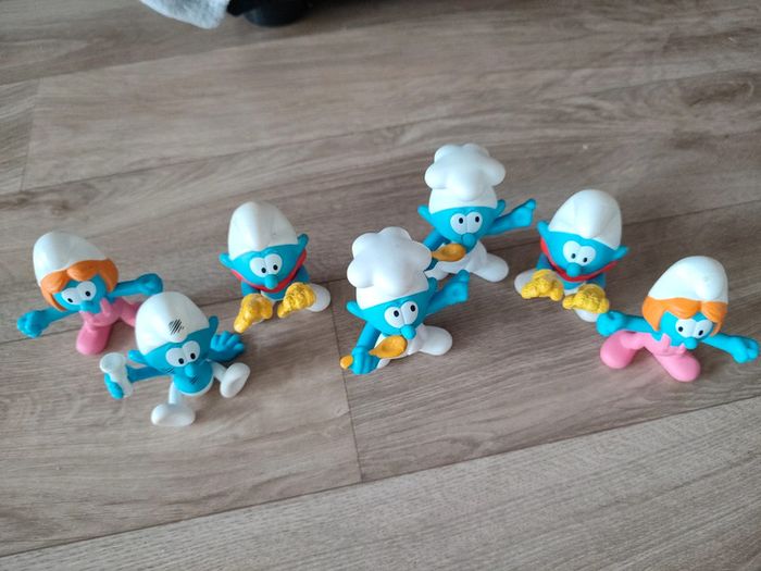 Lot de figurines Schtroumpfs
