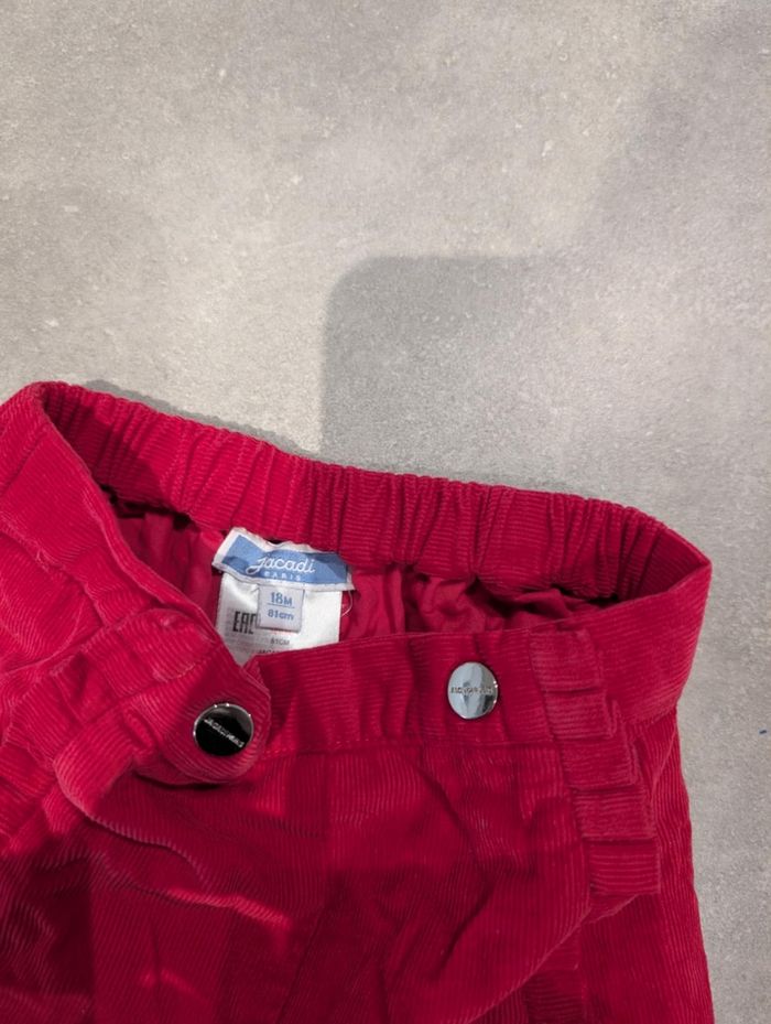 Short d'hiver  fushia jacadi 18 mois - photo numéro 3