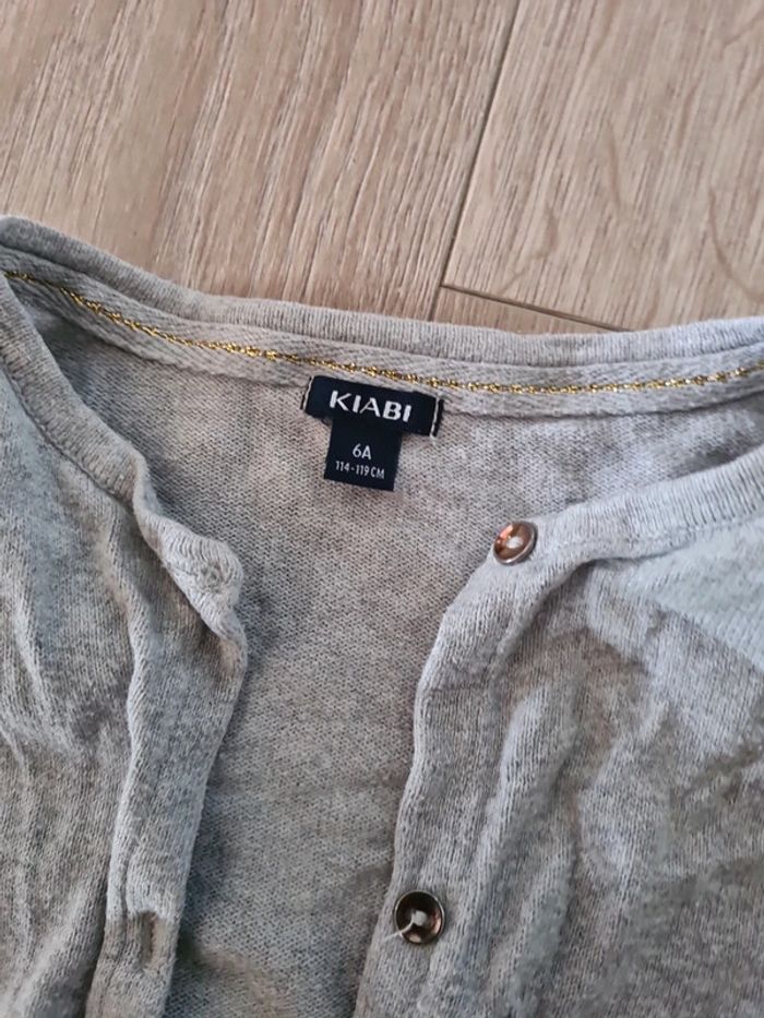 Gilet kiabi 6ans - photo numéro 3