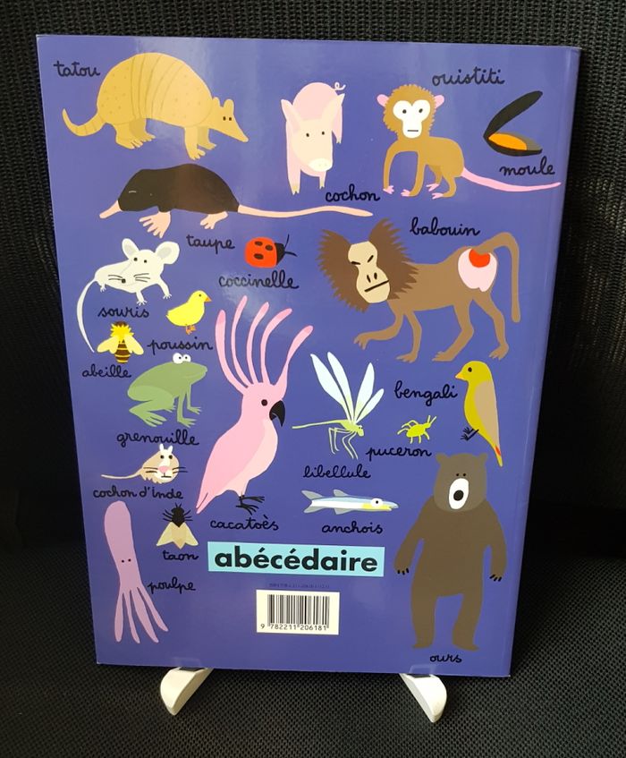 Animaux (Abécédaire d'animaux) - Soledad Bravi - Ecole des loisirs - photo numéro 2