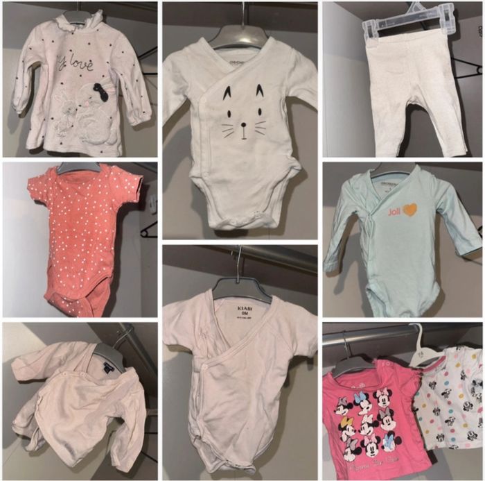 Lot de 53 articles naissance - 1 mois