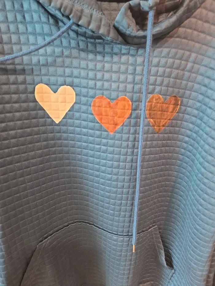 Pull capuche shein taille L - photo numéro 2