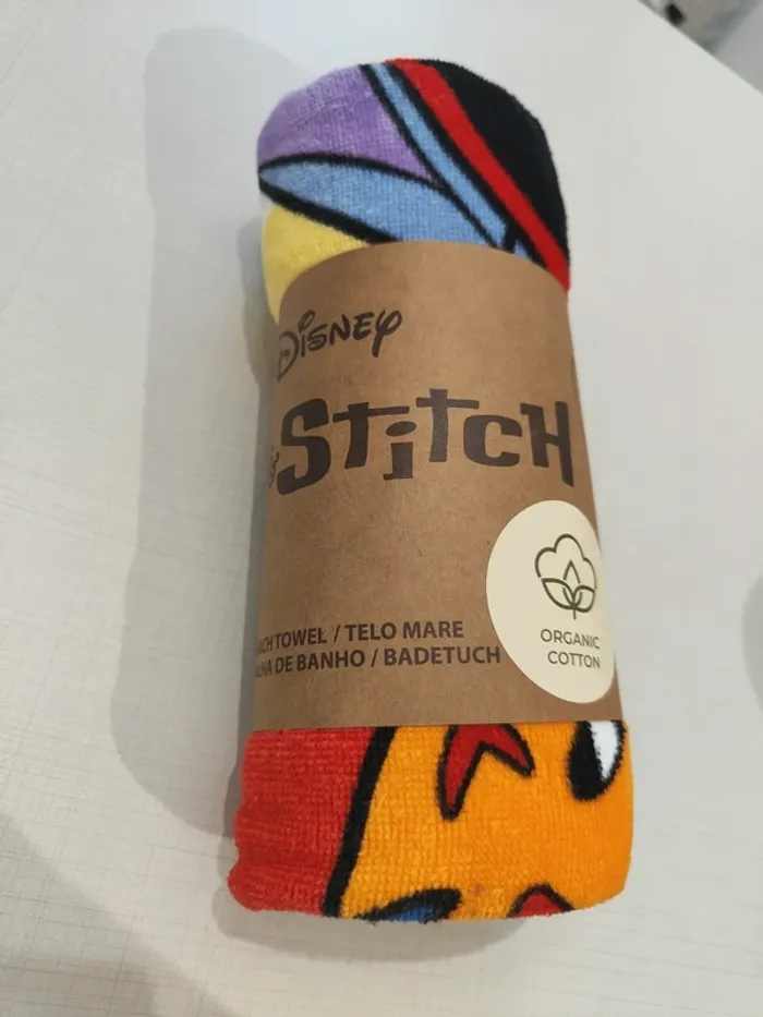 Serviette de plage Stitch