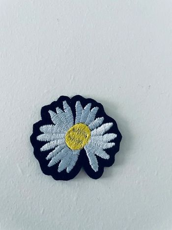 Écusson Thermocollant fleur marguerite Neuf