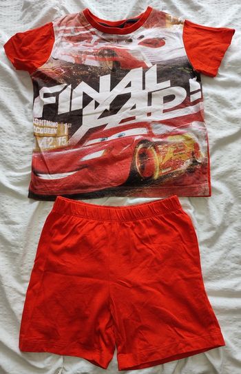 Pyjama short garçon 3-4 ans  / Cars - Disney - Pixar