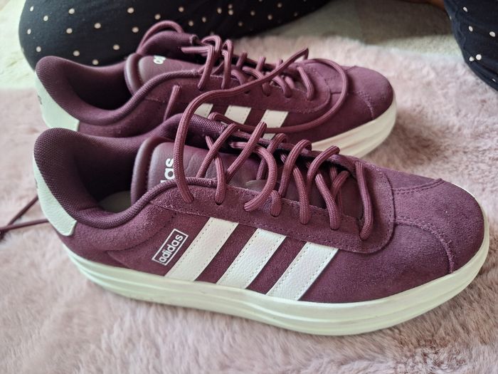 Basket adidas vl court bordeaux - photo numéro 4