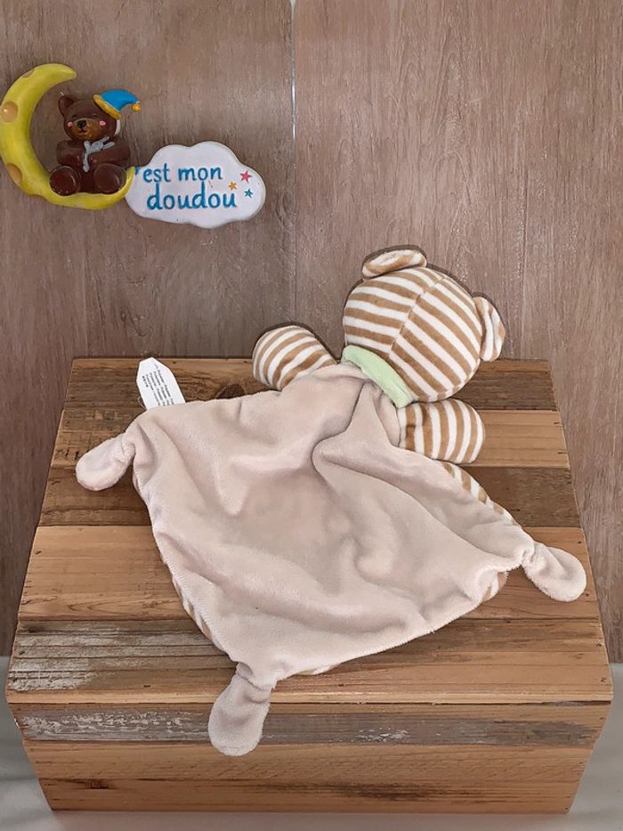 NIC128 doudou ours 🐻 nicotoy - photo numéro 2