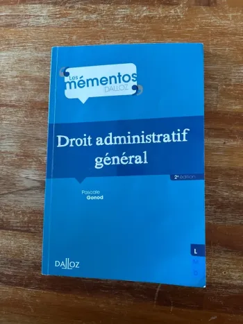 Livre droit administratif, General