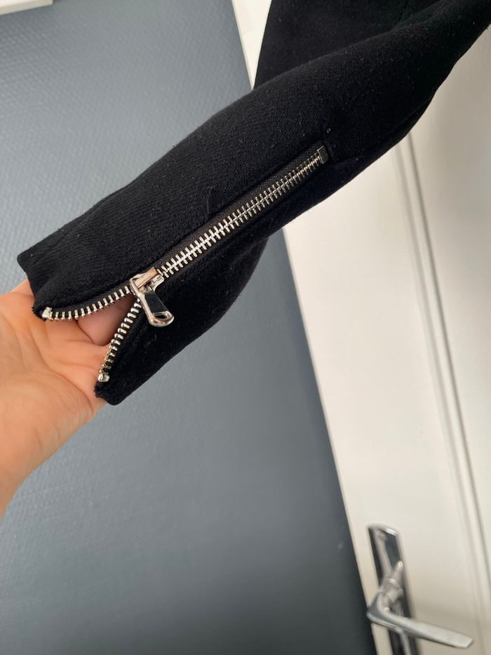 Manteau noir mango - photo numéro 3