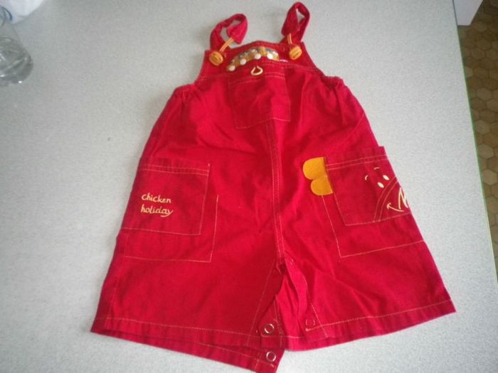 SALOPETTE ROUGE