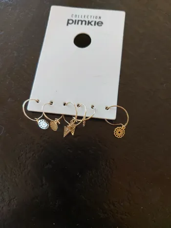 Lot de boucles d'oreilles