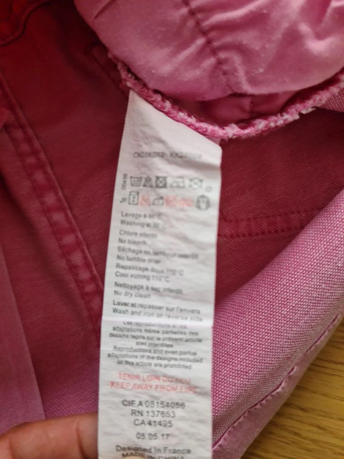 Jupe en jean rose 12 ans Kenzo - photo numéro 5