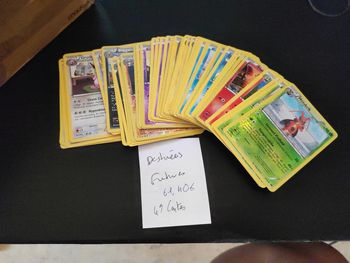 Lot cartes Pokémon destinée future