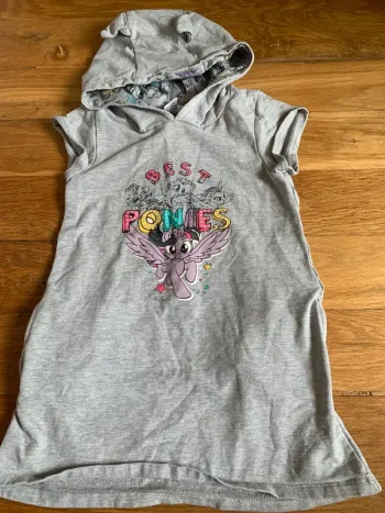 Robe à capuche Little pony 5 ans