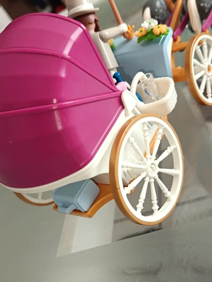 Calèche princesse-Playmobil 🩷 - photo numéro 4