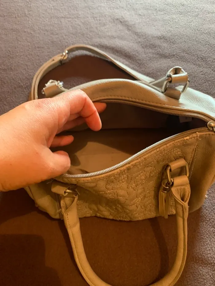 Sac à main beige - photo numéro 2
