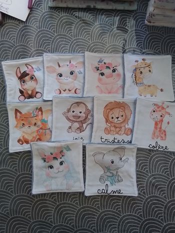 Lot de 10 lingettes bébé