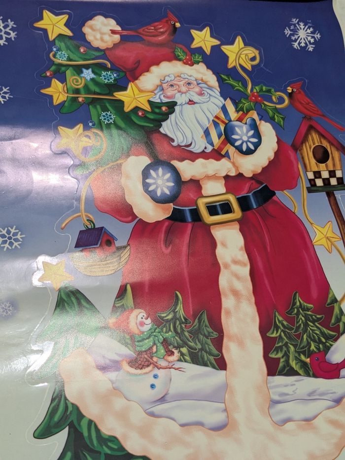 Lot de stickers décoration vitre réutilisables, adhérent par électricité statique. - photo numéro 9