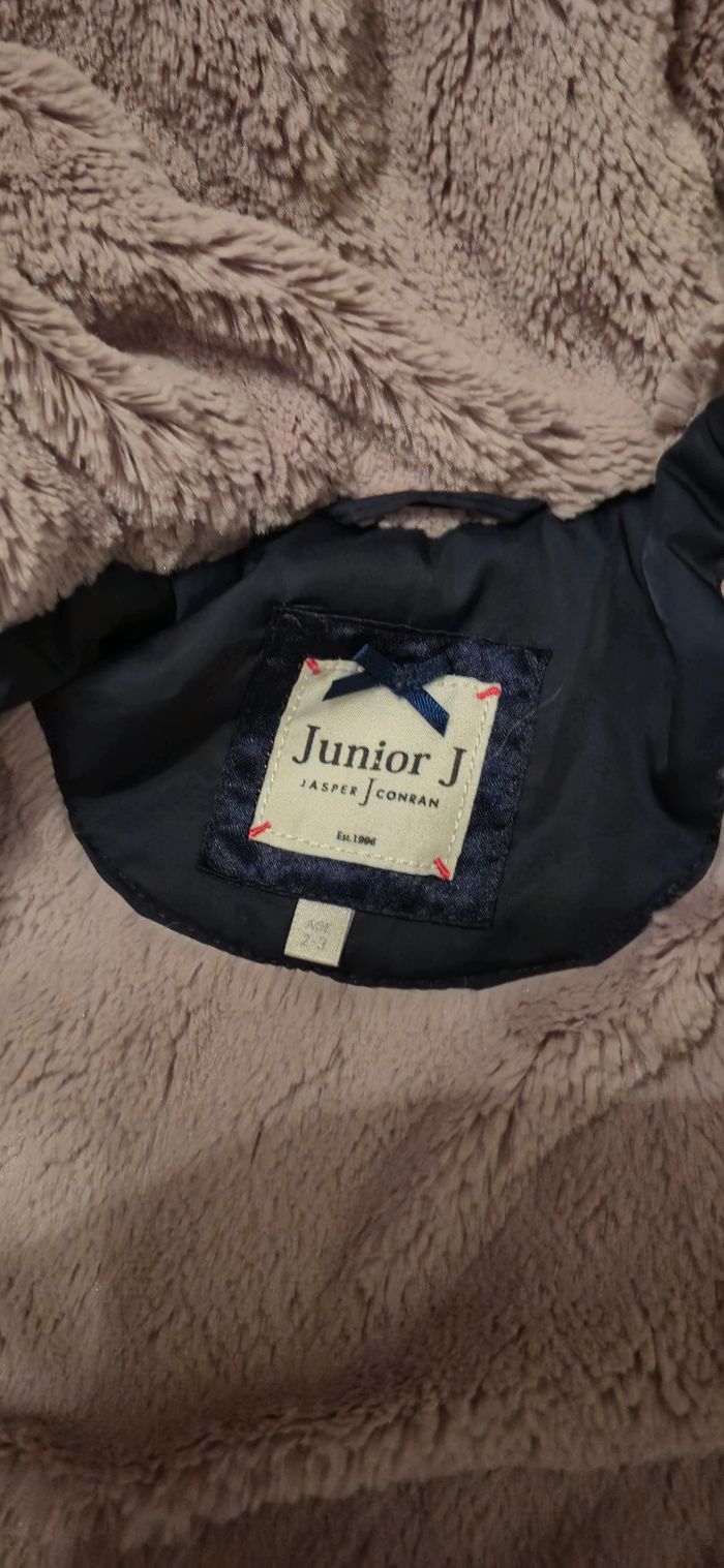 Manteau fille fourré