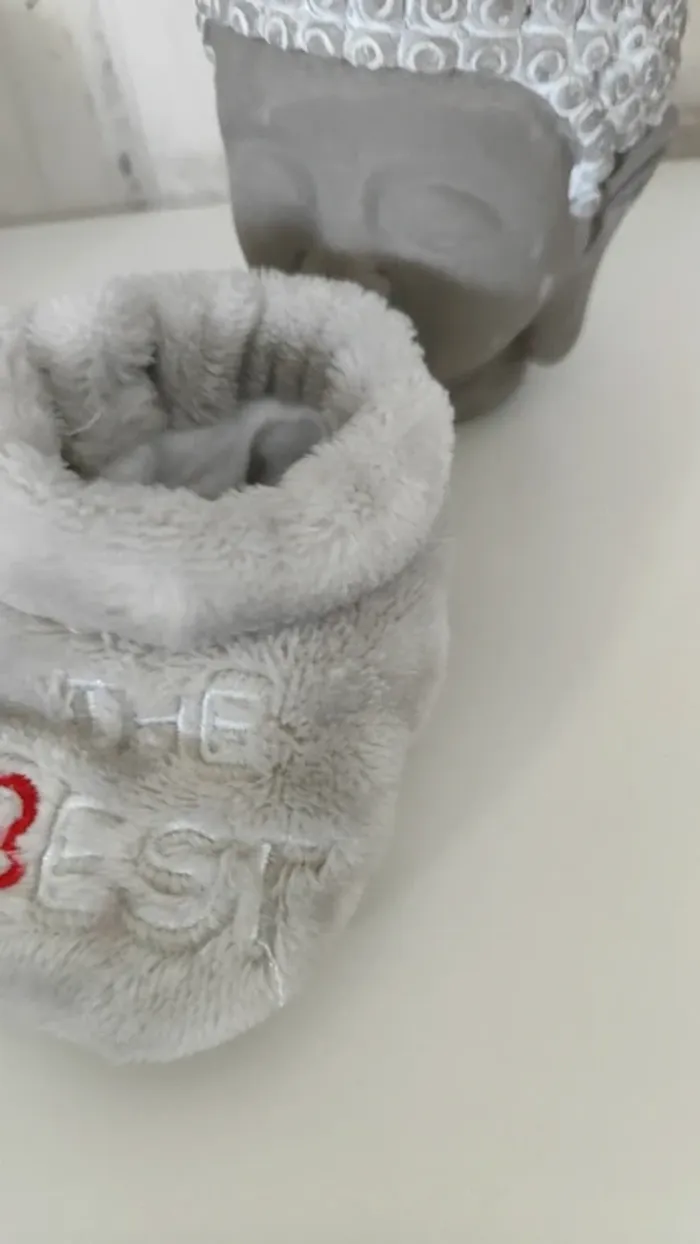 đ chausson doudou bĂ©bĂ© đ - photo numĂ©ro 3