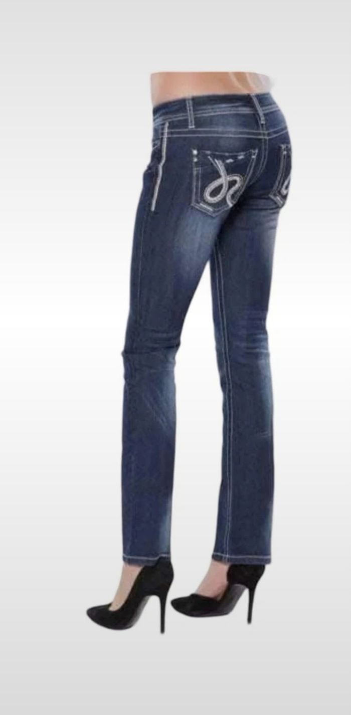 Jeans japrag bleu foncé femme T.40 - photo numéro 3