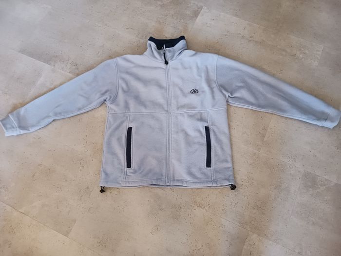 veste blouson polaire bleu ciel Taille S French Alpine Function Mixte - photo numéro 2