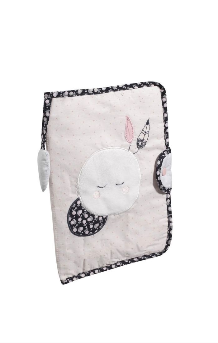 Protège carnet de santé Sauthon  Miss fleur de lune
