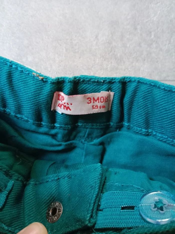 Pantalon jeans souple, 3 mois DPAM - photo numéro 2