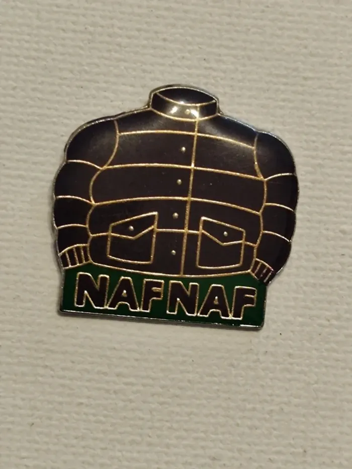 Pins doudoune naf naf vintage