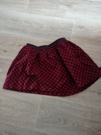 Jupe courte à carreaux Sergent major