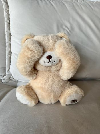 Ours en peluche parlant et musical - Gaston Ourson interactif Pioupiou Merveilles