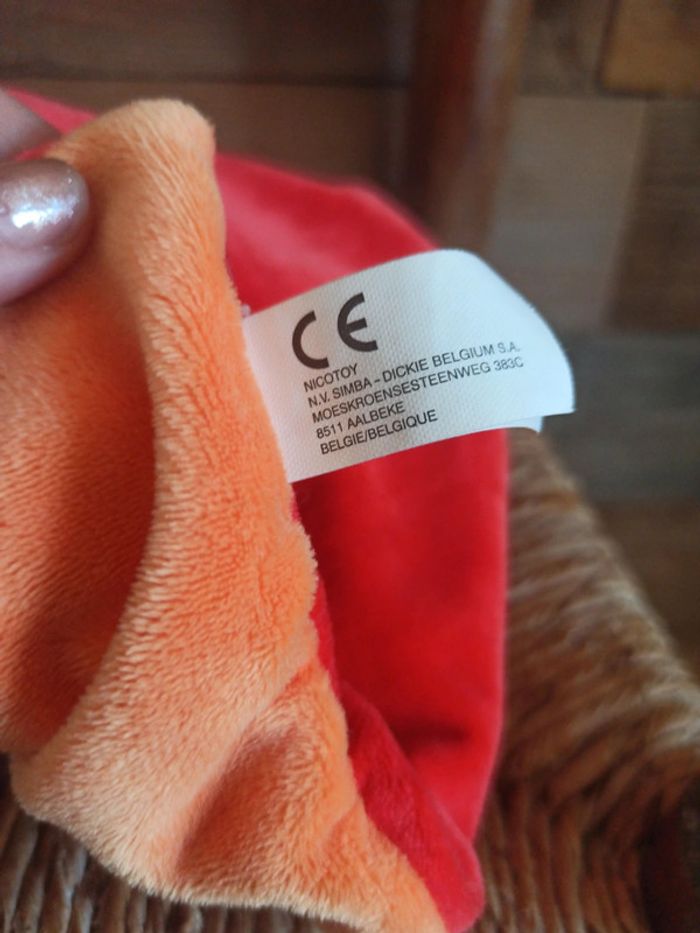 Doudou singe nicotoy tbe - photo numéro 4