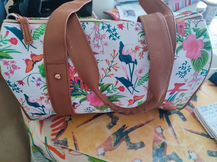 Sac fourre-tout fleuri - photo numéro 2