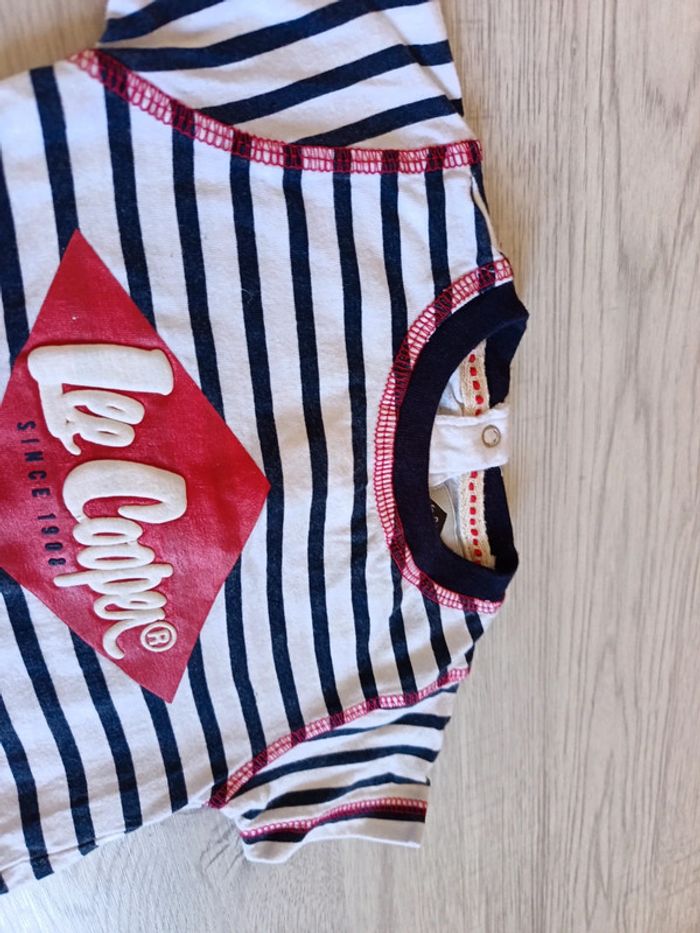 Combishort 3 mois Lee cooper bébé combi short été 62 cm - photo numéro 7
