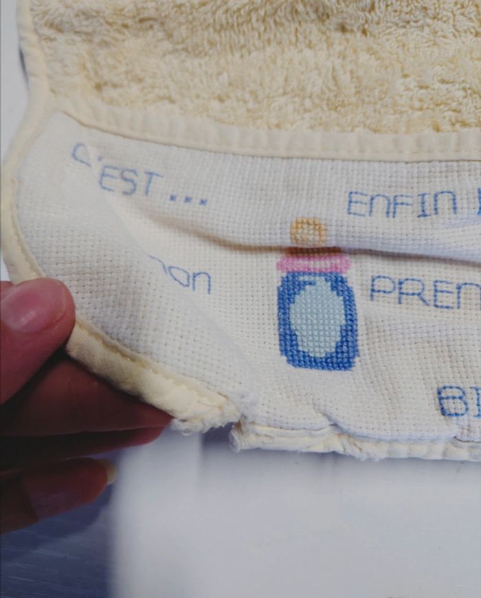 Bavoir crochet - photo numéro 3