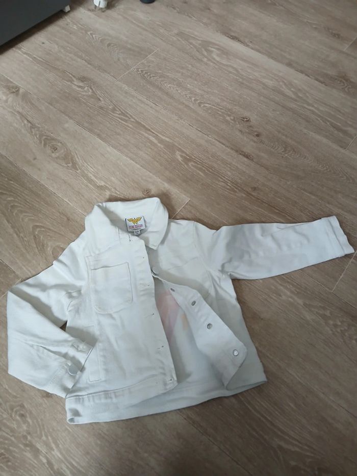 Veste en jean petite fille 3 ans - photo numéro 6