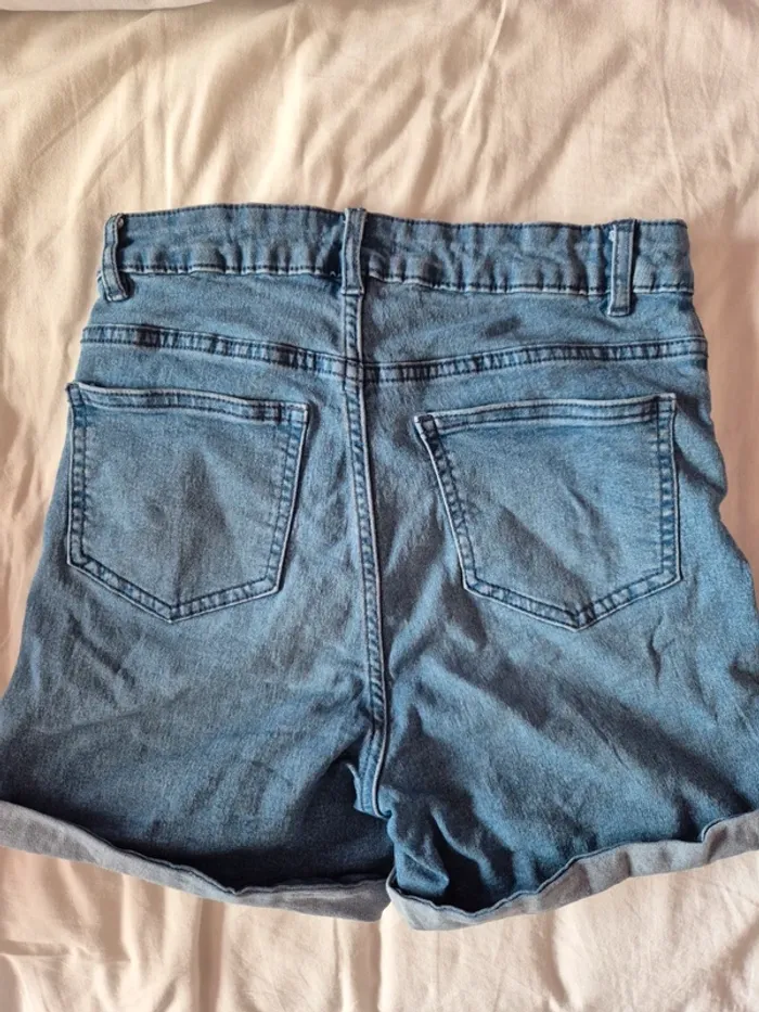 Short en jean La Halle 36 - photo numéro 3