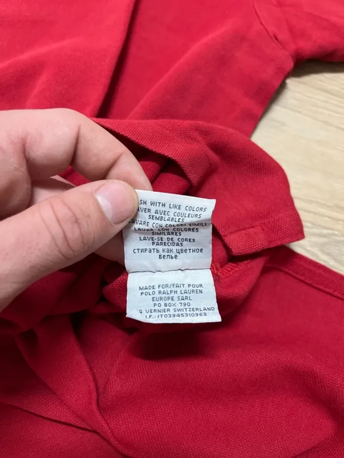 Polo Ralph Lauren, très bon état , rouge - photo numéro 6