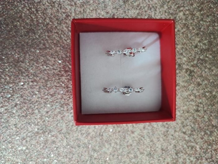 Paire de boucles d'oreilles argent - photo numéro 6