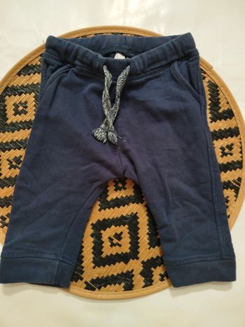 Pantalon de jogging bleu marine 6 mois