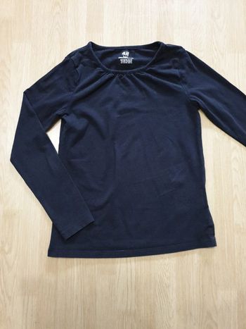 t shirt noir 6-8 ans