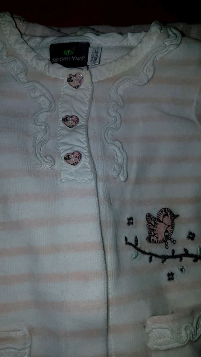 Lot 4 pyjamas fille 3 mois - photo numéro 3