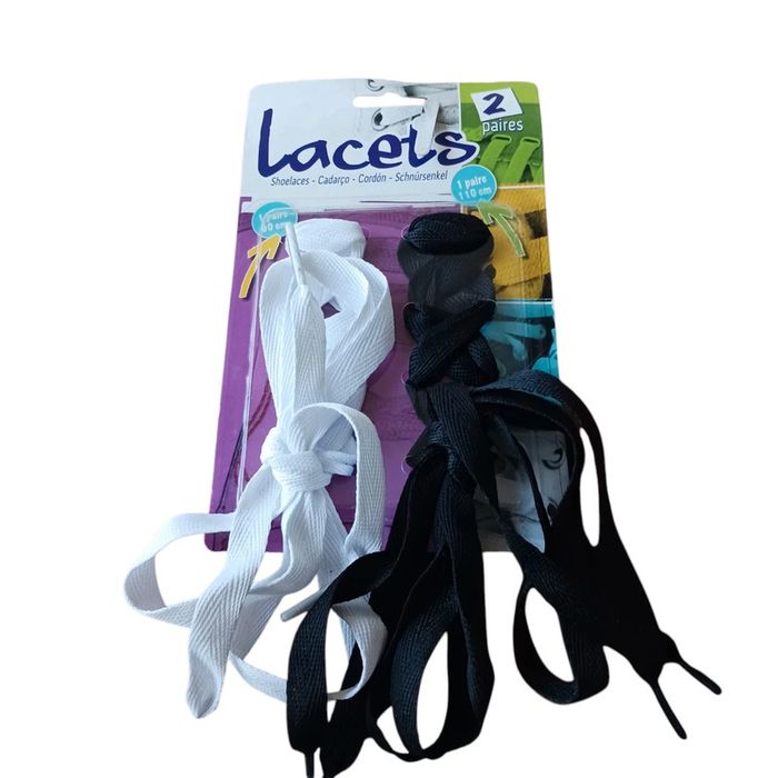 Lot de 12 paires de lacets soit 6 paquets - photo numéro 4
