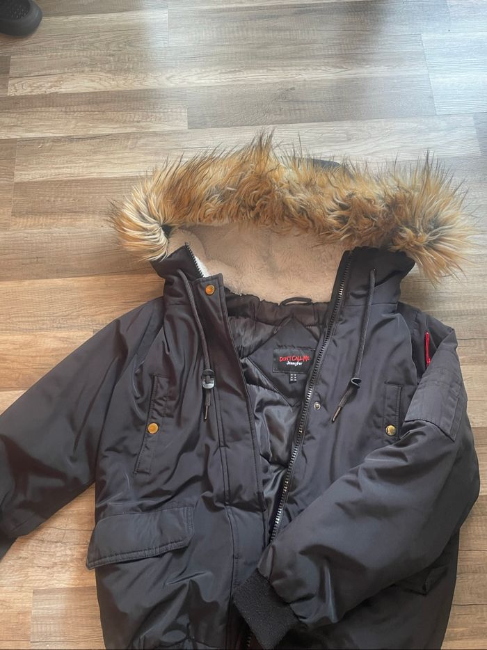 manteau hiver capuche fourrure