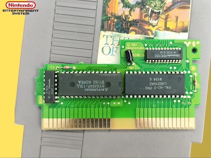Lot 2 cartouche de jeu Nintendo NES Battle of Olympus + Pinball - photo numéro 6