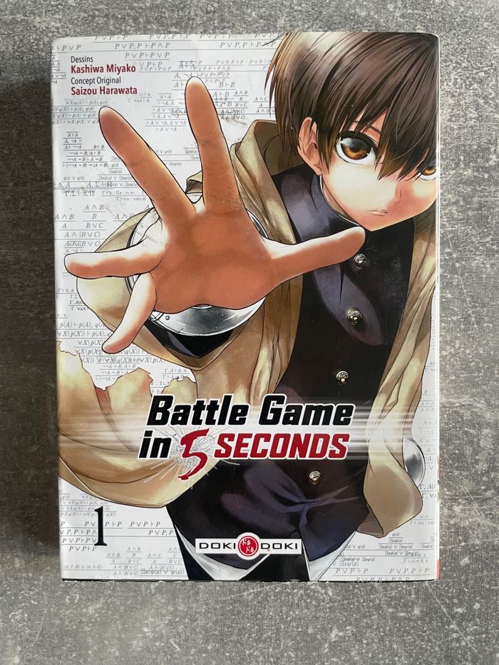 Manga battle game in 5 seconds Tome 1 en version française.