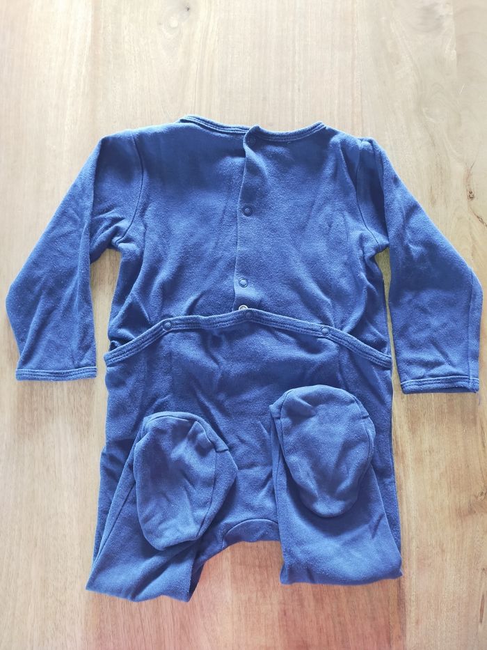 Lot de 2 pyjamas bleus 18 mois - photo numéro 7